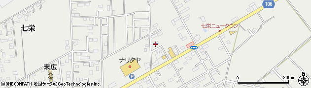 千葉県富里市七栄901-9周辺の地図