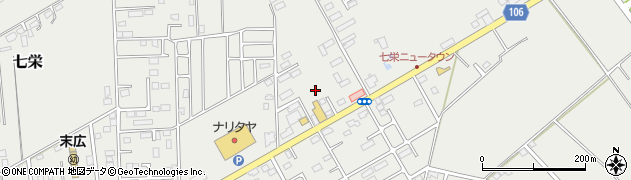 千葉県富里市七栄902-7周辺の地図