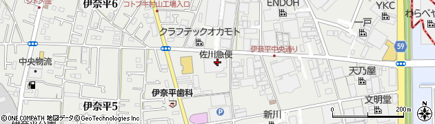 東京都武蔵村山市伊奈平2丁目60周辺の地図