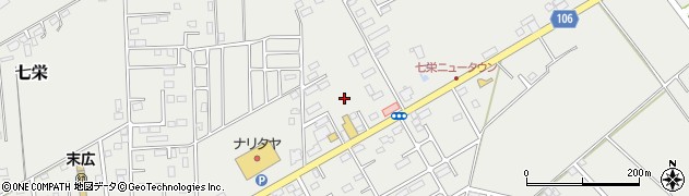 千葉県富里市七栄902-8周辺の地図