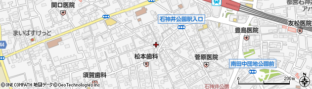 ファミリーマート石神井銀座通り店周辺の地図
