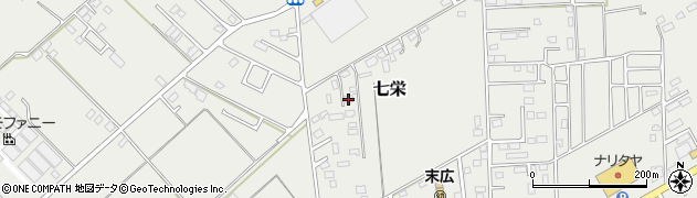 千葉県富里市七栄871-10周辺の地図