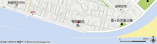 茨城県神栖市波崎（東町）周辺の地図