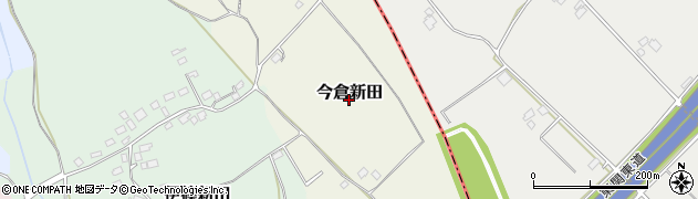 千葉県酒々井町（印旛郡）今倉新田周辺の地図