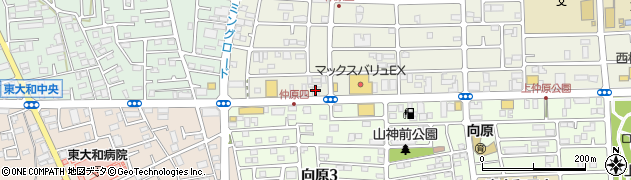 ａｐｏｌｌｏｓｔａｔｉｏｎセルフ仲原ＳＳ周辺の地図