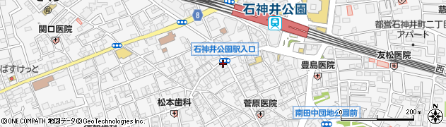 福しん 石神井公園店周辺の地図
