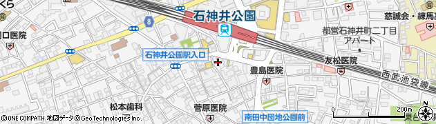 カラダファクトリー 石神井公園店周辺の地図