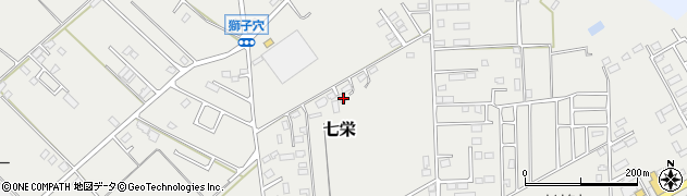 千葉県富里市七栄874周辺の地図