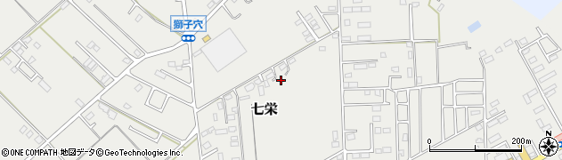 千葉県富里市七栄875周辺の地図