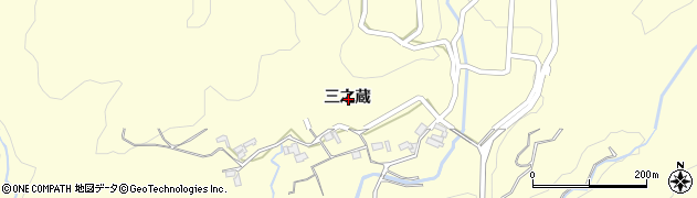 山梨県韮崎市穂坂町三之蔵周辺の地図