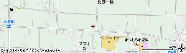 長野県駒ヶ根市赤穂北割一区1237周辺の地図