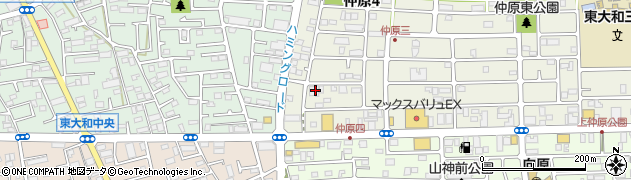 株式会社セット設計事務所　東大和営業所周辺の地図