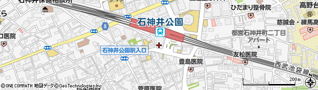 バサ 石神井公園店(BASSA)周辺の地図