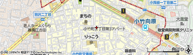 練馬小竹郵便局 ＡＴＭ周辺の地図