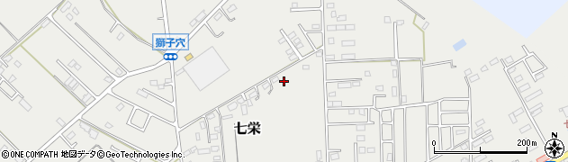 千葉県富里市七栄877周辺の地図