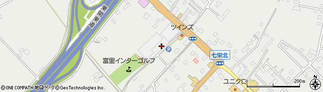 千葉県富里市七栄573-107周辺の地図