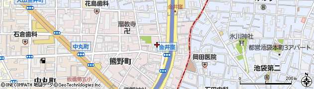 株式会社山六　池袋営業所周辺の地図