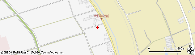 千葉県旭市大間手周辺の地図