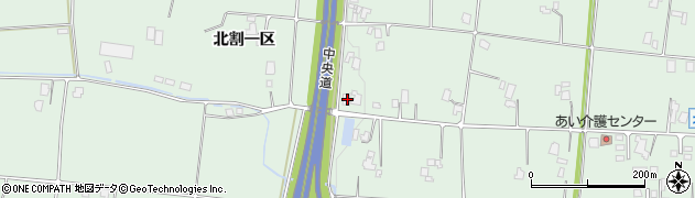 長野県駒ヶ根市赤穂北割一区654周辺の地図
