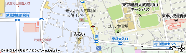 KOGUAMAカフェ むさし村山店周辺の地図
