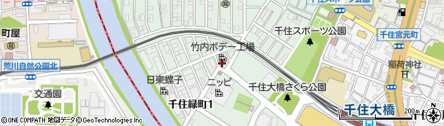 株式会社竹内ボデー工場周辺の地図