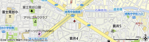 東京城北流通協同組合周辺の地図