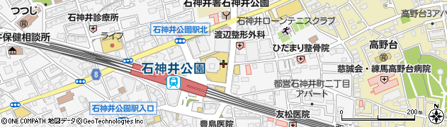 株式会社八重洲ブックセンター　石神井公園店周辺の地図