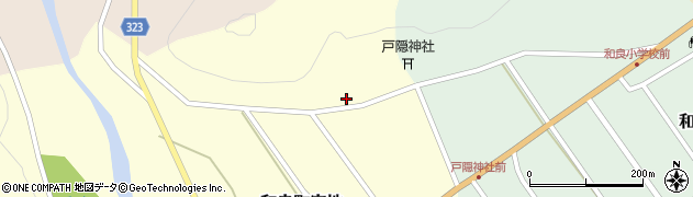 岐阜県郡上市和良町宮地46周辺の地図
