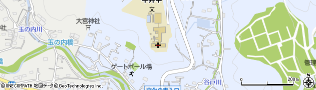 日の出町立平井中学校周辺の地図