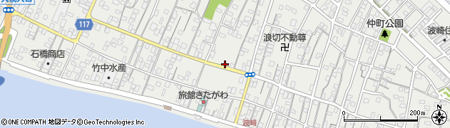 茨城県神栖市波崎（西仲島）周辺の地図