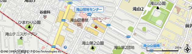 釜寅　東久留米店周辺の地図
