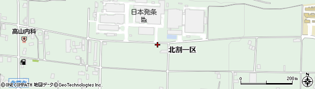 長野県駒ヶ根市赤穂北割一区1158周辺の地図