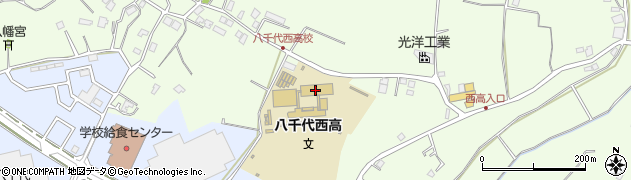 千葉県立八千代西高等学校周辺の地図