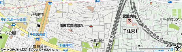 寿家そば店周辺の地図