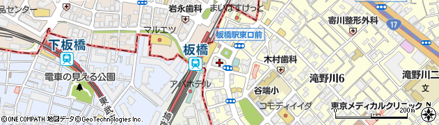 ホテルタガワ　東京営業所周辺の地図
