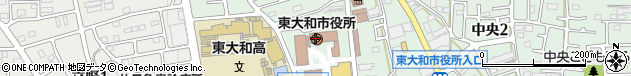 東京都東大和市周辺の地図