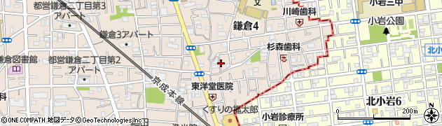 東京都葛飾区鎌倉4丁目5周辺の地図