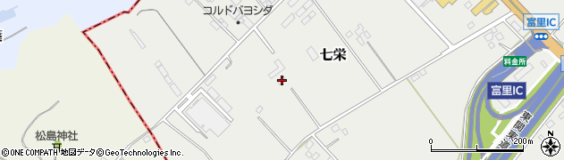 千葉県富里市七栄556周辺の地図