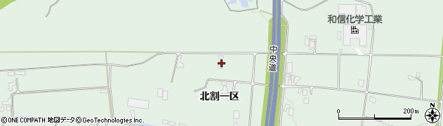 長野県駒ヶ根市赤穂北割一区522周辺の地図