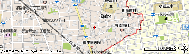 東京都葛飾区鎌倉4丁目6周辺の地図