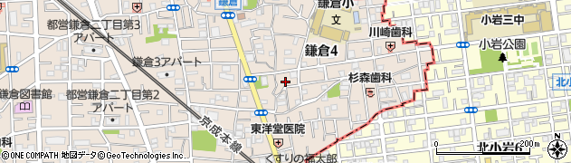 東京都葛飾区鎌倉4丁目6-10周辺の地図