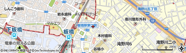 サイゼリヤ 板橋東口店周辺の地図