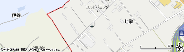 千葉県富里市七栄539周辺の地図