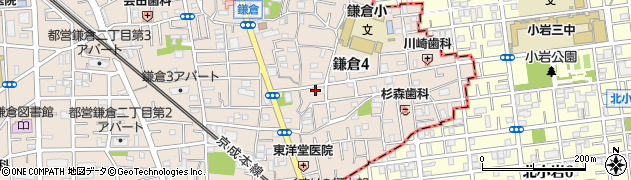 東京都葛飾区鎌倉4丁目6-5周辺の地図