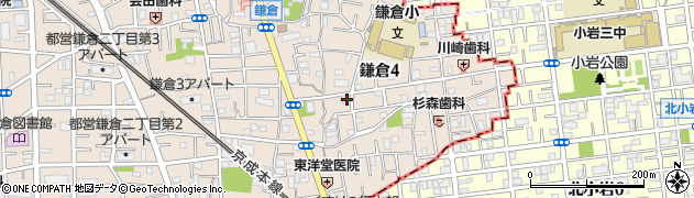 東京都葛飾区鎌倉4丁目6-7周辺の地図