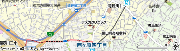 東京都北区滝野川1丁目79周辺の地図
