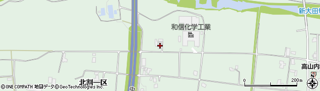 長野県駒ヶ根市赤穂北割一区727周辺の地図