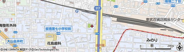 東京ラッキー自動車株式会社周辺の地図