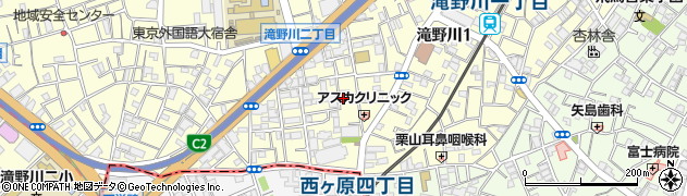 東京都北区滝野川1丁目79-5周辺の地図