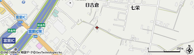 千葉県富里市七栄500周辺の地図